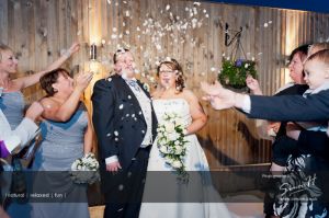 Cheshire Wedding Photography - Confetti